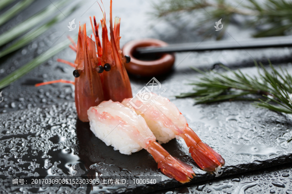 甜蝦手握壽司