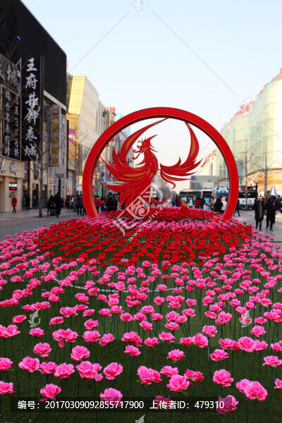 北京,王府井,步行街,商業(yè)街
