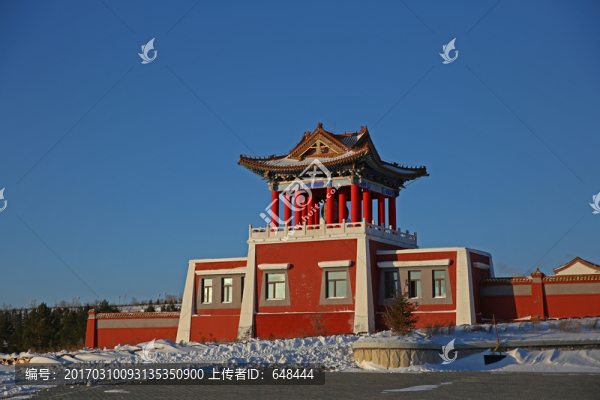 達(dá)爾吉林寺建筑