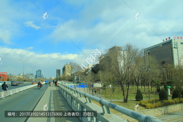 北京三環(huán)街景