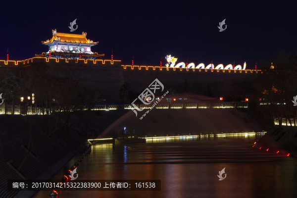 陜西西安古城墻