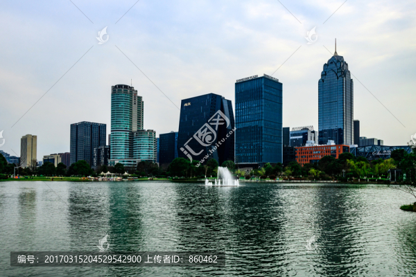 鄞州CBD,高層建筑,廣場(chǎng)建筑