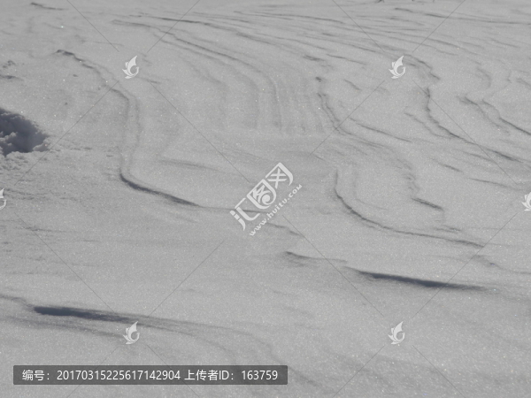 雪的風(fēng)紋