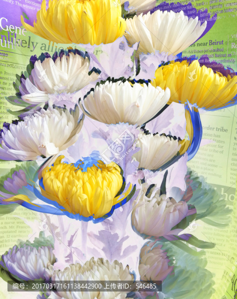 菊花,裝飾