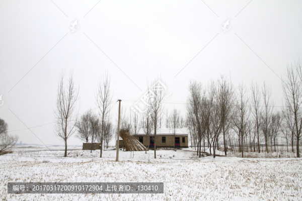 鄉(xiāng)村雪景