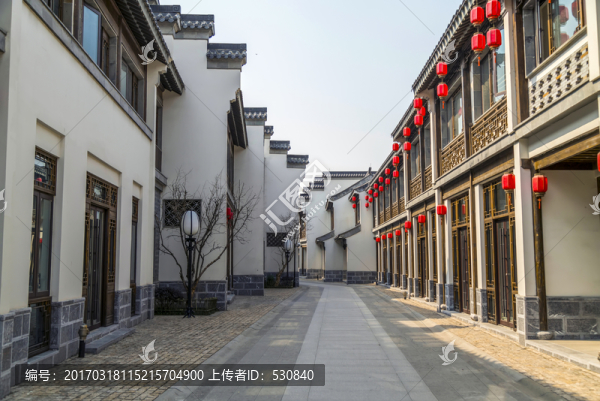 中式建筑仿古街