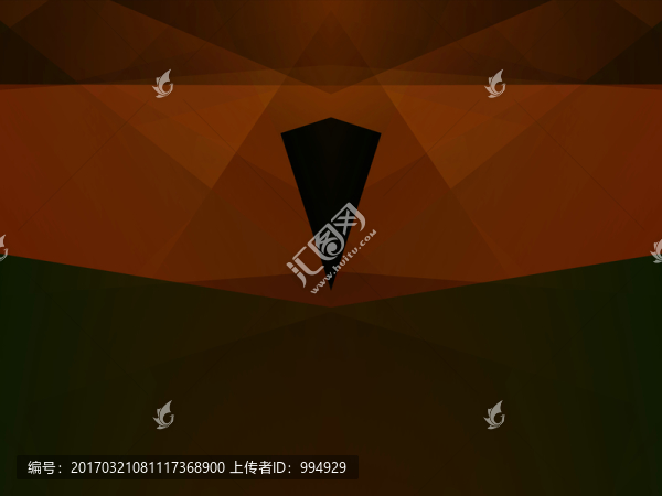 紅色幾何抽象立體拼接高清背景