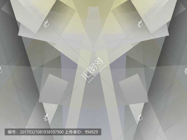 灰色幾何抽象拼接立體底紋背景