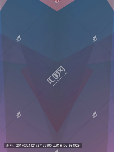 藍(lán)色幾何抽象立體拼接底紋背景