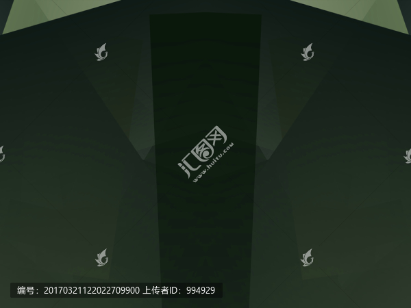 黑色立體高清幾何拼接抽像背景