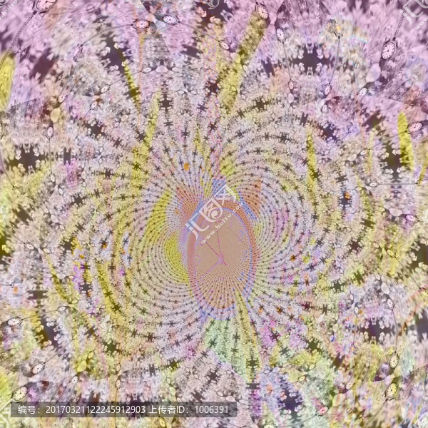 拼花花型裝飾畫,無分層