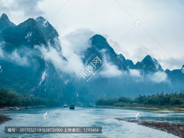 桂林山水之水墨漓江