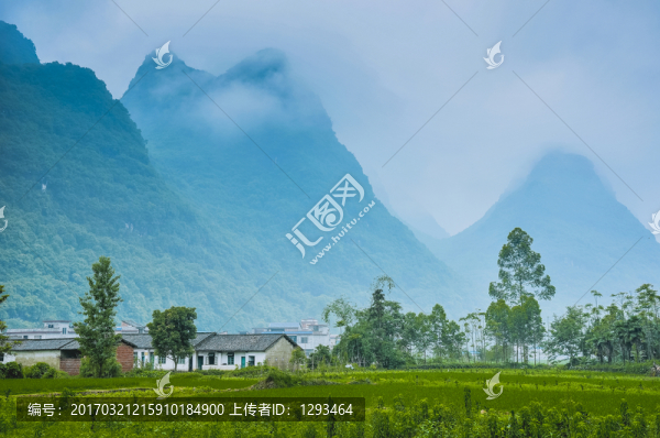 桂林田園春色