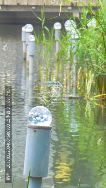 水晶球路燈,led水晶球