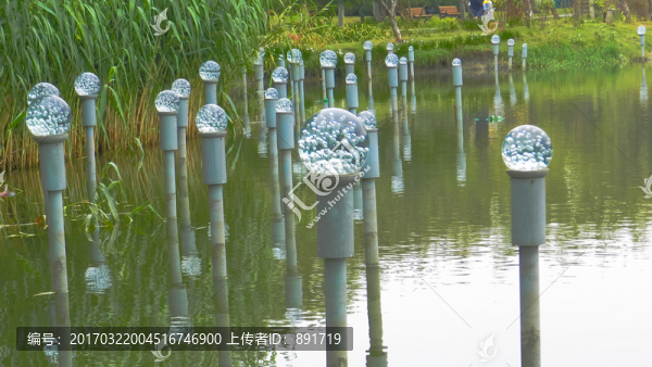 水晶球路燈,led水晶球