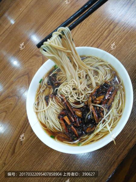 蘇式湯面,爆鱔面