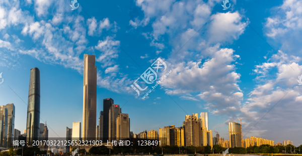 珠江新城風光