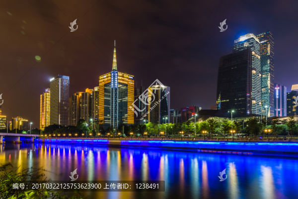 珠江新城夜景