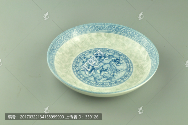 青花瓷盤子