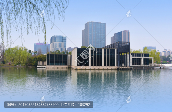 上海大寧公園一角