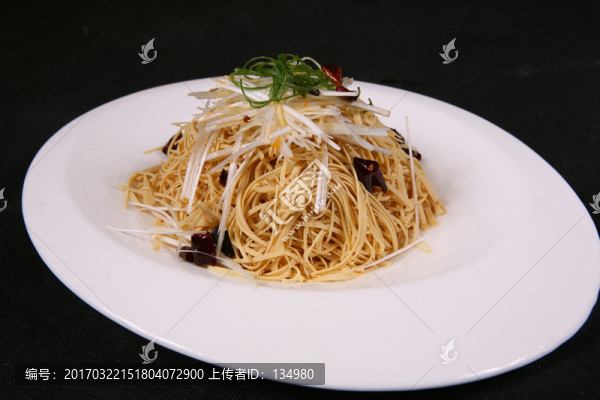 拌干豆腐