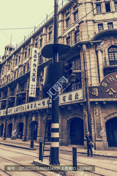 老上海街景,舊上海