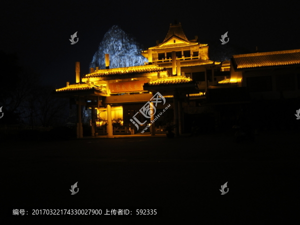 美術(shù)館夜景