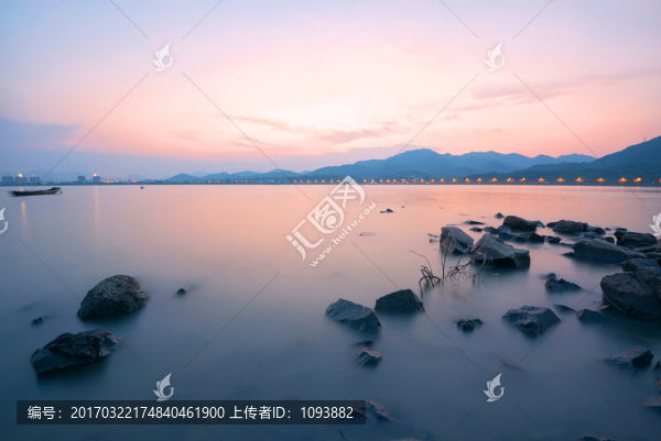 錢塘江晚霞
