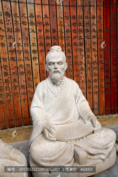 哲學(xué)家王陽明雕像