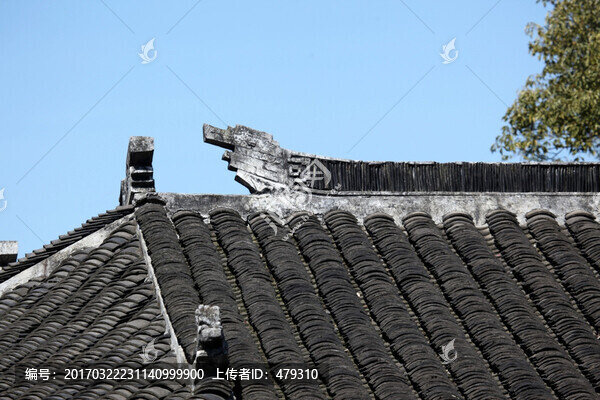 灰瓦,中國建筑,飛檐,瓦片