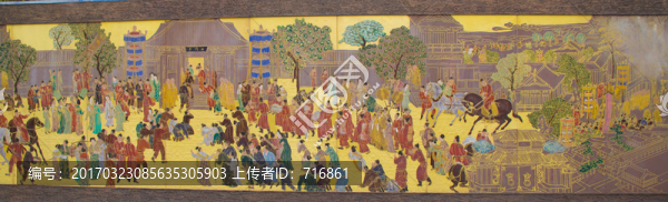 法門寺壁畫,盛世迎佛