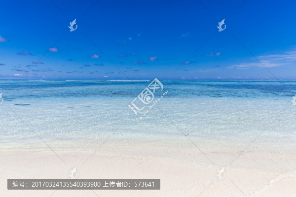 美麗的沙灘,大海