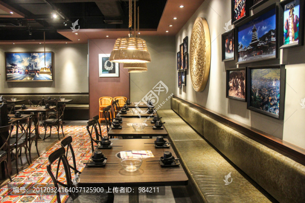 餐廳內(nèi)景,餐廳環(huán)境,餐廳裝飾