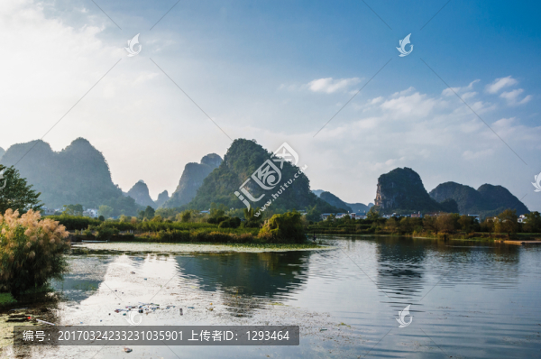 遇龍河風光