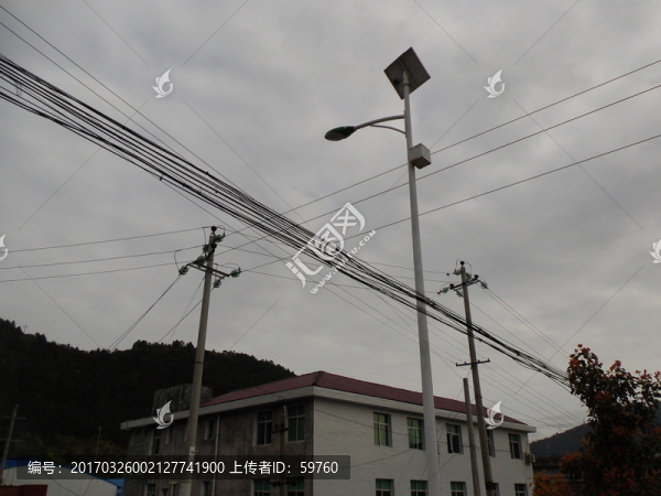 電線樓房