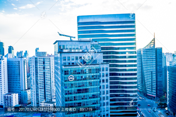 摩天大樓,城市森林,上海閘北
