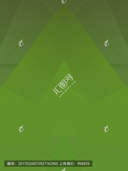 綠色幾何拼接抽象立體高清背景