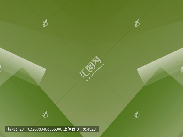 綠色幾何抽象拼接立體高清背景