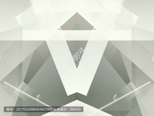 灰色立體拼接幾何抽象高清背景