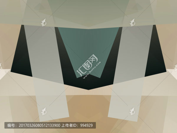灰色幾何抽象立體拼接高清背景