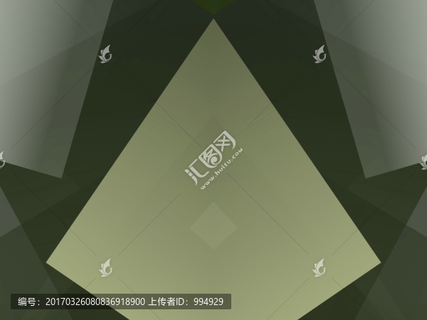 黑色抽象幾何立體拼接高清背景