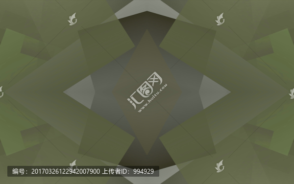 立體幾何拼接抽象藝術(shù)電腦圖案