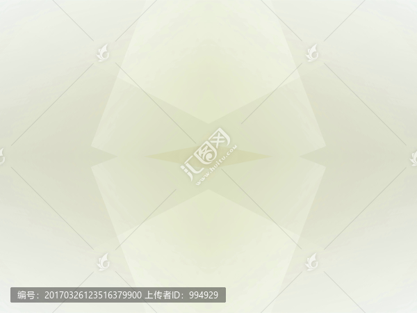 綠色立體幾何拼接面抽象電腦圖案