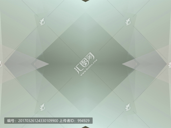 灰色抽象幾何拼接立體電腦圖案