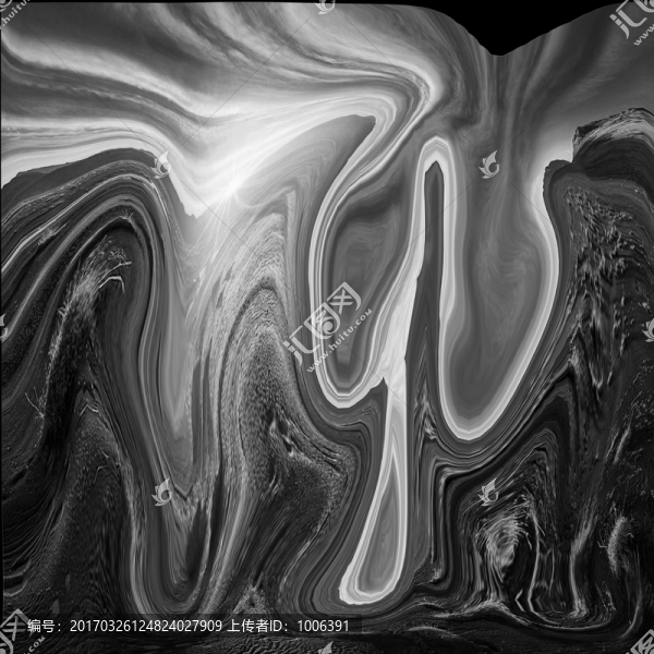 黑白線條水墨背景