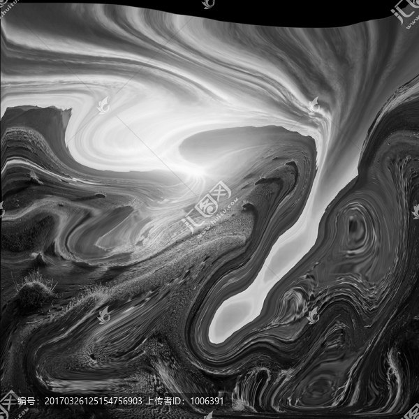 黑白線條水墨背景