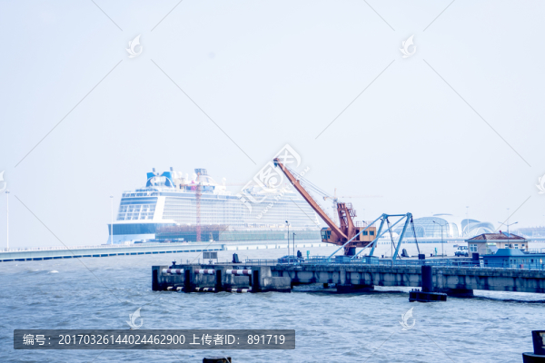 吳淞碼頭,游輪