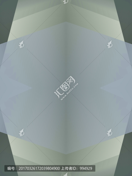 綠色抽象幾何立體拼接面電腦圖案