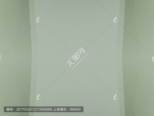 綠色幾何抽象立體拼接面電腦圖案