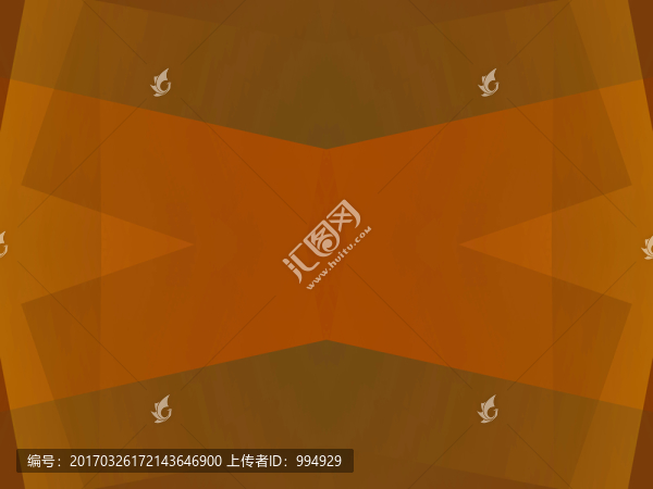 紅色幾何拼接面立體抽象電腦圖案